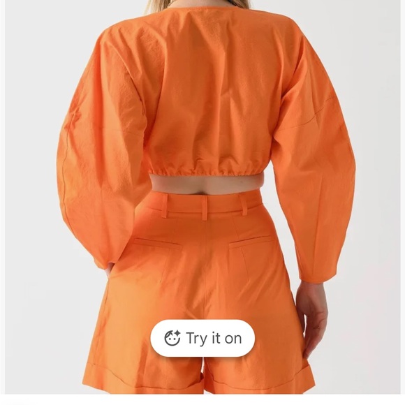 AVN Women's Kimono Shirt nwt - Picture 4 of 6